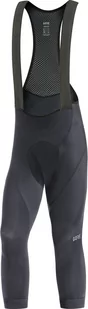 Gore wear WEAR C3+ Spodnie 3/4 na szelkach Mężczyźni, black L 2020 Spodnie szosowe 100569990005 - Spodnie rowerowe - miniaturka - grafika 1