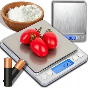 Elektroniczna Waga Kuchenna Precyzyjna LCD Z Miską - Wagi kuchenne - miniaturka - grafika 1
