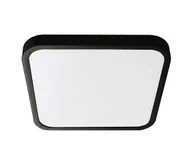 Lampy sufitowe - LED Plafon łazienkowy LED/18W/230V IP44 6500K 25x25 cm czarny - miniaturka - grafika 1