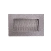 Akcesoria kominkowe - NORDFLAM Kratka kominkowa 11 x 17 cm Stare srebro - miniaturka - grafika 1