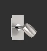 Lampy ścienne - Trio Oświetlenie Leuchten Michael Lampa ścienna Nikiel matowy, 1-punktowy 803080107 (803000107) - miniaturka - grafika 1