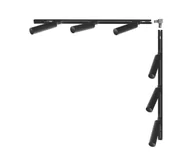 Lampy sufitowe - Zuma Line 3577 - Spot LED w systemie szynowym LULU 6xGU10/35W/230V czarny - miniaturka - grafika 1