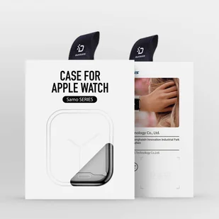 Dux Ducis Samo etui do Watch 6 40mm / Watch 5 40mm / Watch 4 40mm / Watch SE 40mm elastyczny pokrowiec na zegarek czarny - Akcesoria do smartwatchy - miniaturka - grafika 5