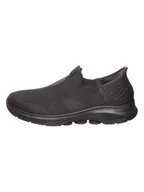 Półbuty męskie - Skechers Slippersy "Go Walk 7 - Easy On 2" w kolorze czarnym - miniaturka - grafika 1