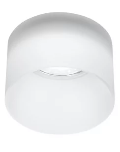 Candellux Oprawa natynkowa TUBA IP20 śr. 6.4 cm szklana GU10 - Oprawy, klosze i abażury - miniaturka - grafika 1