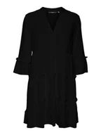 Sukienki - Vero Moda Sukienka w kolorze czarnym - miniaturka - grafika 1