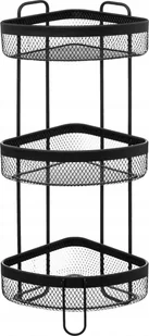 5five Półka łazienkowa narożna Mayaj, metalowa, 70,5 cm - Półki łazienkowe - miniaturka - grafika 1
