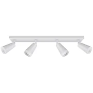Lampy sufitowe - Lampa sufitowa Sana 4147 Ideus reflektorki na listwie białe - miniaturka - grafika 1