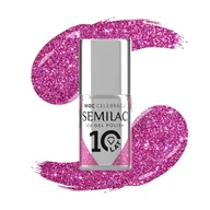 Lakiery hybrydowe - Semilac Lakier hybrydowy 462 Pink Bubbles Edycja limitowana 7ml - miniaturka - grafika 1