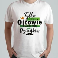 Koszulki męskie - Koszulka Męska Śmieszna T-shirt Z Nadrukiem Dzień Dziadka Dla Dziadka L #24 - miniaturka - grafika 1