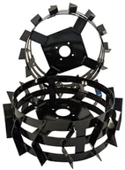 Akcesoria do urządzeń ogrodniczych - Koła metalowe GENEA GA7 540mm do ciągnika jednoosiowego i glebogryzarki - miniaturka - grafika 1