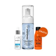 Pianki do mycia twarzy - Zestaw Apis Himalayan Water, micelarna pianka do mycia twarzy, 150 ml + serum, 30 ml + mandarynkowy żel pod prysznic, 50 ml gratis - miniaturka - grafika 1