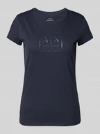 Koszulki i topy damskie - T-shirt z nadrukiem z logo - miniaturka - grafika 1