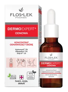 Flos-Lek DermoExpert koncentrat odnawiający skórę 30 ml - Kremy do twarzy - miniaturka - grafika 1