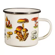 Kubki dla dzieci - Kremowy emaliowany kubek dla dzieci Vintage Mushroom – Sass & Belle - miniaturka - grafika 1