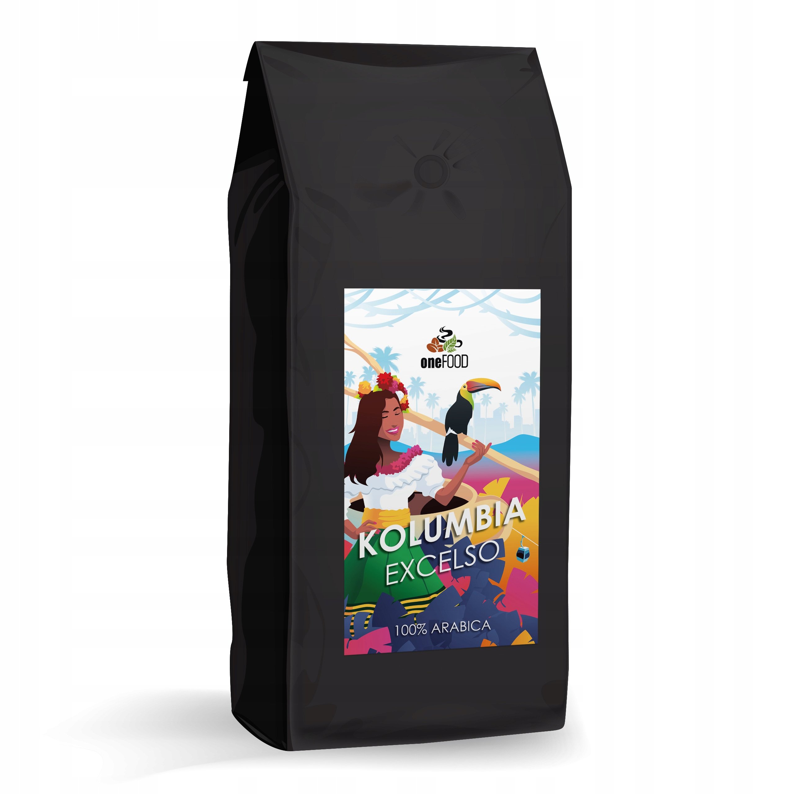 Kawa Kolumbia Excelso 1 kg ziarnista arabika