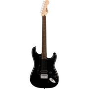 Gitary elektryczne - Squier Sonic Stratocaster HT H Laurel Fingerboard Black Pickguard Black - miniaturka - grafika 1