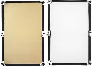 Fomei Materiał Gold/White 100x150cm - Blendy fotograficzne - miniaturka - grafika 1