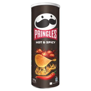 PRINGLES HOT & SPICY 165G zakupy dla domu i biura 55177927 - Inne przekąski suche - miniaturka - grafika 1