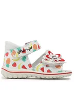 Buty dla dziewczynek - Primigi Sandały 3861311 Biały - miniaturka - grafika 1