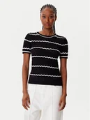 Swetry damskie - Morgan Sweter 252-MCLEMA Czarny Regular Fit - miniaturka - grafika 1