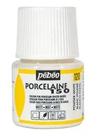 Farby i media malarskie - Farba Pebeo Porcelaine 150 - 120 Powder  White - miniaturka - grafika 1