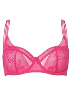 Biustonosze - Passionata - Damski biustonosz z fiszbinami, wyrazisty róż - miniaturka - grafika 1