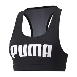 Bielizna sportowa damska - Stanik fitness cardio PUMA Mid Impact 4Keeps Graphic PM - grafika 1