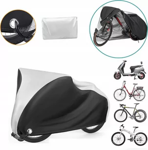 Pokrowiec Na Rower Skuter Motor Plandeka Wodoodporna Zima/Lato + Etui - Akcesoria motocyklowe - miniaturka - grafika 1