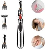 Masażery - Elektroniczne pióro do akupresury Active 3w1 - 3 głowice, masaż impulsami elektromagnetycznymi, masażer punktowy - miniaturka - grafika 1