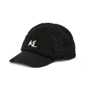 Karl Lagerfeld Bejsbolówka K/Kl Shearling - Czapki damskie - miniaturka - grafika 1