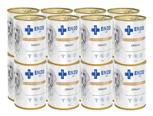 ENZO VET Urinary na choroby układu moczowego z kurczakiem dla psów 16x400g - Mokra karma dla psów - miniaturka - grafika 1
