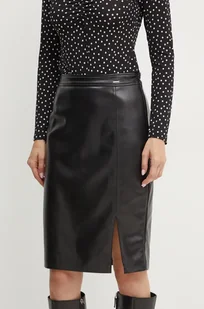 Guess spódnica GIORGIA kolor czarny midi rozkloszowana W4BD91 WGIK0 - Spódnice - miniaturka - grafika 1