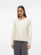 Swetry damskie - Vero Moda Sweter "Gold" w kolorze kremowym - miniaturka - grafika 1