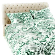Pościel - Pościel Flanelowa 220X200 Jungle Liście Zielona - miniaturka - grafika 1