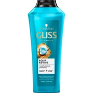 Szampony do włosów - Schwarzkopf H GLISS K.AQUA REVIVE szampon 400ml TOP& - miniaturka - grafika 1