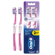 Szczoteczki do zębów - Oral-B Pro-3D White, szczoteczka do zębów, średnia, 2 sztuki - miniaturka - grafika 1
