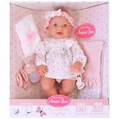 Lalki dla dziewczynek - Munecas lalka bobas Dziewczynka Saco Nina - miniaturka - grafika 1
