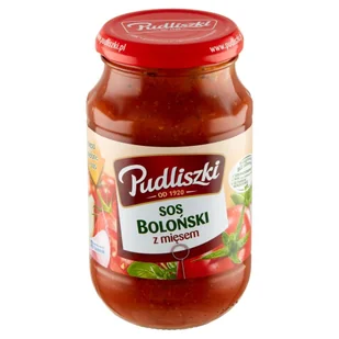 Pudliszki SOS BOLOŃSKI Z MIĘSEM 450G zakupy dla domu i biura 70486618 - Sosy w słoikach - miniaturka - grafika 1