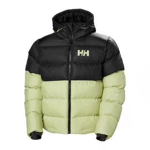 Męska Kurtka zimowa pikowana HELLY HANSEN ACTIVE PUFFY JACKET 53523_498 – Zielony - Kurtki męskie - miniaturka - grafika 1