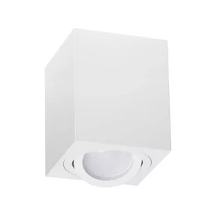 Kobi Oprawa oprawka led halogenowa ruchoma kwadratowa kolor biały OH37L 8691 8691 - Oprawy, klosze i abażury - miniaturka - grafika 1