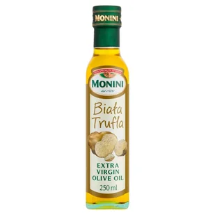 MONINI OLIWA Z OLIWEK EXTRA VERGINE AROMATYZOWANA BIAŁY TRUFEL 250 ML - Oliwa - miniaturka - grafika 1