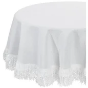 Obrusy i serwetki - Obrus EUROFIRANY Jasper 180 cm Biały - miniaturka - grafika 1