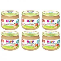 Hipp Pierwsze jabłko po 4. miesiącu zestaw 6 x 80 g Bio - Desery dla dzieci - miniaturka - grafika 1