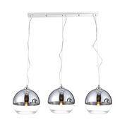 Lampy sufitowe - Azzardo Lampa wisząca Silver Ball 3 Line AZ4751 - miniaturka - grafika 1