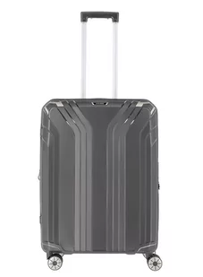 Walizka średnia poszerzana Travelite Elvaa Trolley M - black - Walizki - miniaturka - grafika 1
