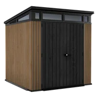 Altany ogrodowe - Domek narzędziowy PENTHOUSE 7x7 Brown Signature Collection - Keter - miniaturka - grafika 1