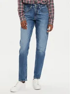 Spodnie damskie - Lee Jeansy Rider 112355250 Niebieski Slim Fit - miniaturka - grafika 1