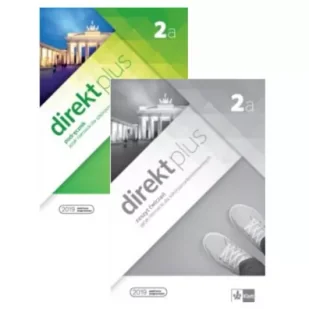Direkt plus 2A. Podręcznik wieloletni i zeszyt ćwiczeń do języka niemieckiego - Książki do nauki języka niemieckiego - miniaturka - grafika 1