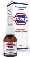 Leki na alergię - GripSTOP krople ochronne do nosa 15 ml - miniaturka - grafika 1